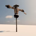 Modern Scarecrow 3d model
