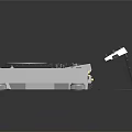 Modern Mixer Portable Synthesizer 3d model