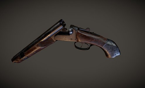 Shotgun 3d model