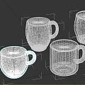 Ceramic Cup Tea Cup Cup Mug Water Cup 3d model