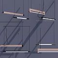 Modern Pendant Lights With Wooden And Metal Frames For Contemporary Spaces