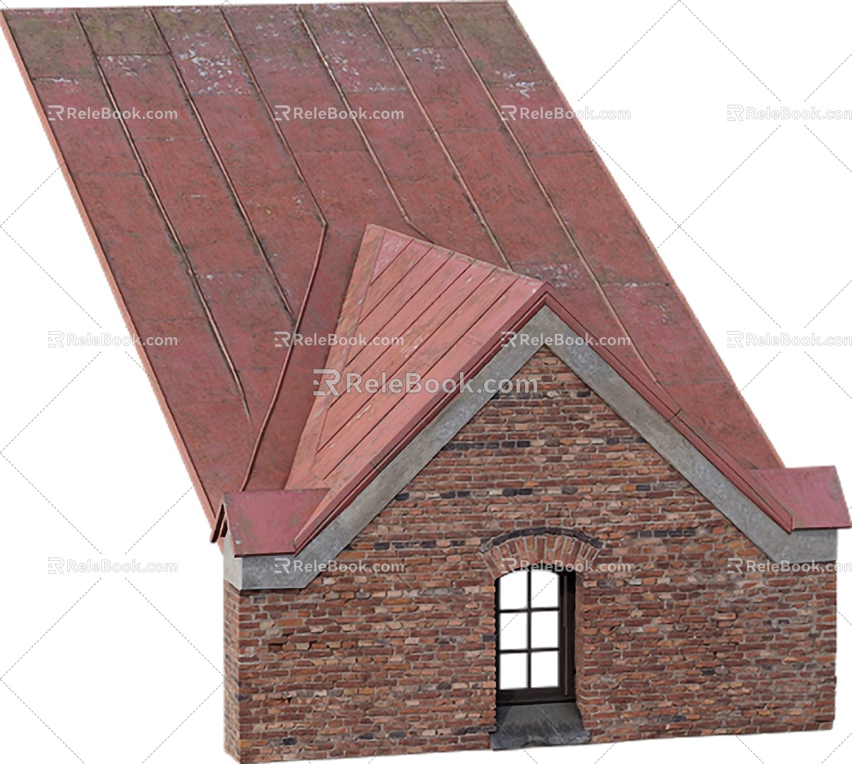 European Roof 3d model