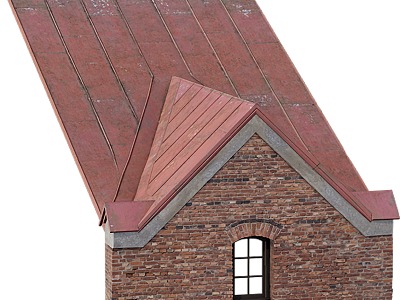 European Roof 3d model