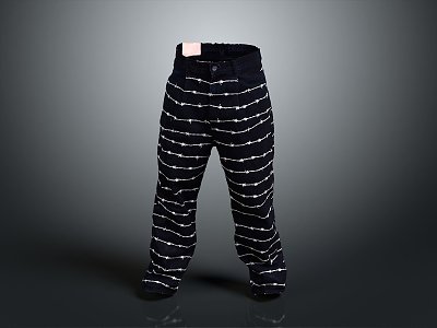 Modern Trousers Men's Trousers Women's Trousers Men's Trousers 3d model