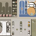 Various Cute Kids Wardrobe Designs With Soft Colors Storage Spaces And Decorative Details