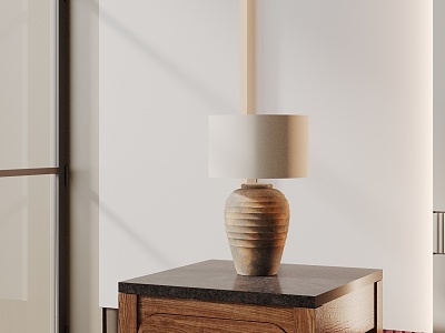 Modern table lamp 3d model