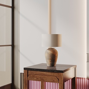 Modern table lamp 3d model