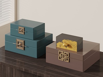 Modern Gift Box model