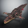 Modern Crocodile Alligator 3d model