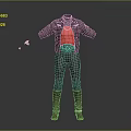 Studded Leather Jacket With Red Shirt Dark Pants And Boots Fashion Outfit