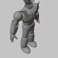 Demon robot 3d model