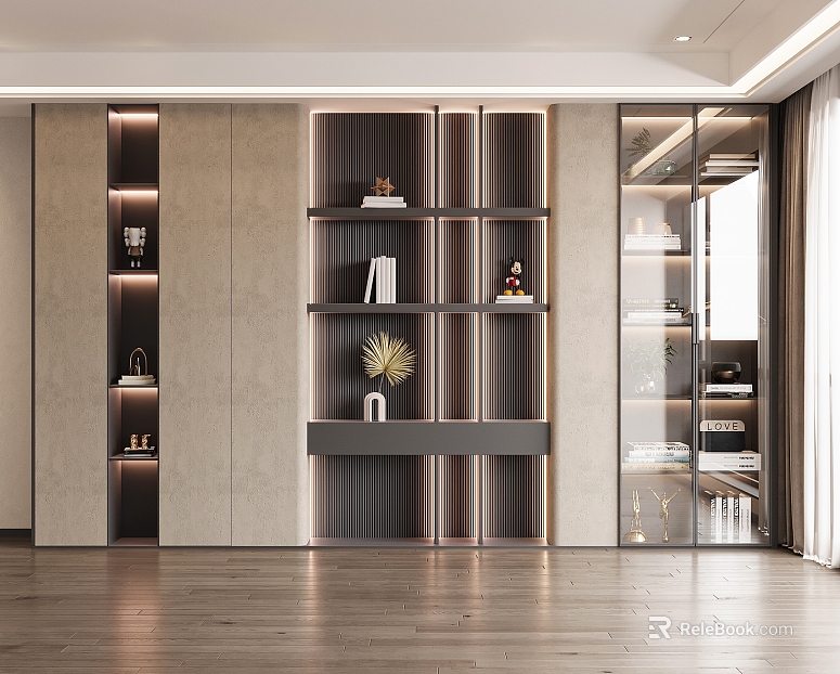Modern Decorative Cabinet texture
