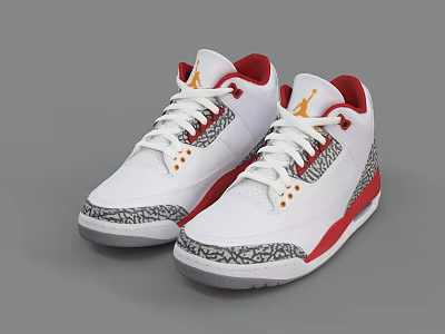 Modern sneaker 3d model
