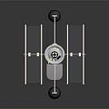 Detailed 3D Rendered Satellite With Solar Panels And Metallic Cylindrical Body Structure