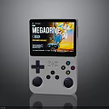 Portable MEGADRIVE Handheld Game Console With Colorful Game Display And Controller Buttons