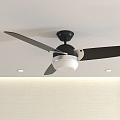 Modern ceiling fan modern ceiling fan 3d model