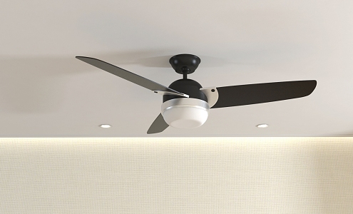 Modern ceiling fan modern ceiling fan 3d model