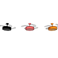 Stylish Air Cooler Fans In Black Pink And Orange Colors For Home Use