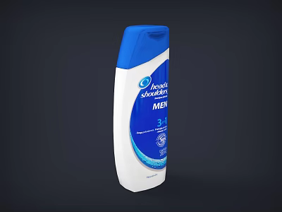 Head Shoulders Men 3 in 1 Shampoo for Daily Hair Cleansing and Care 3d model