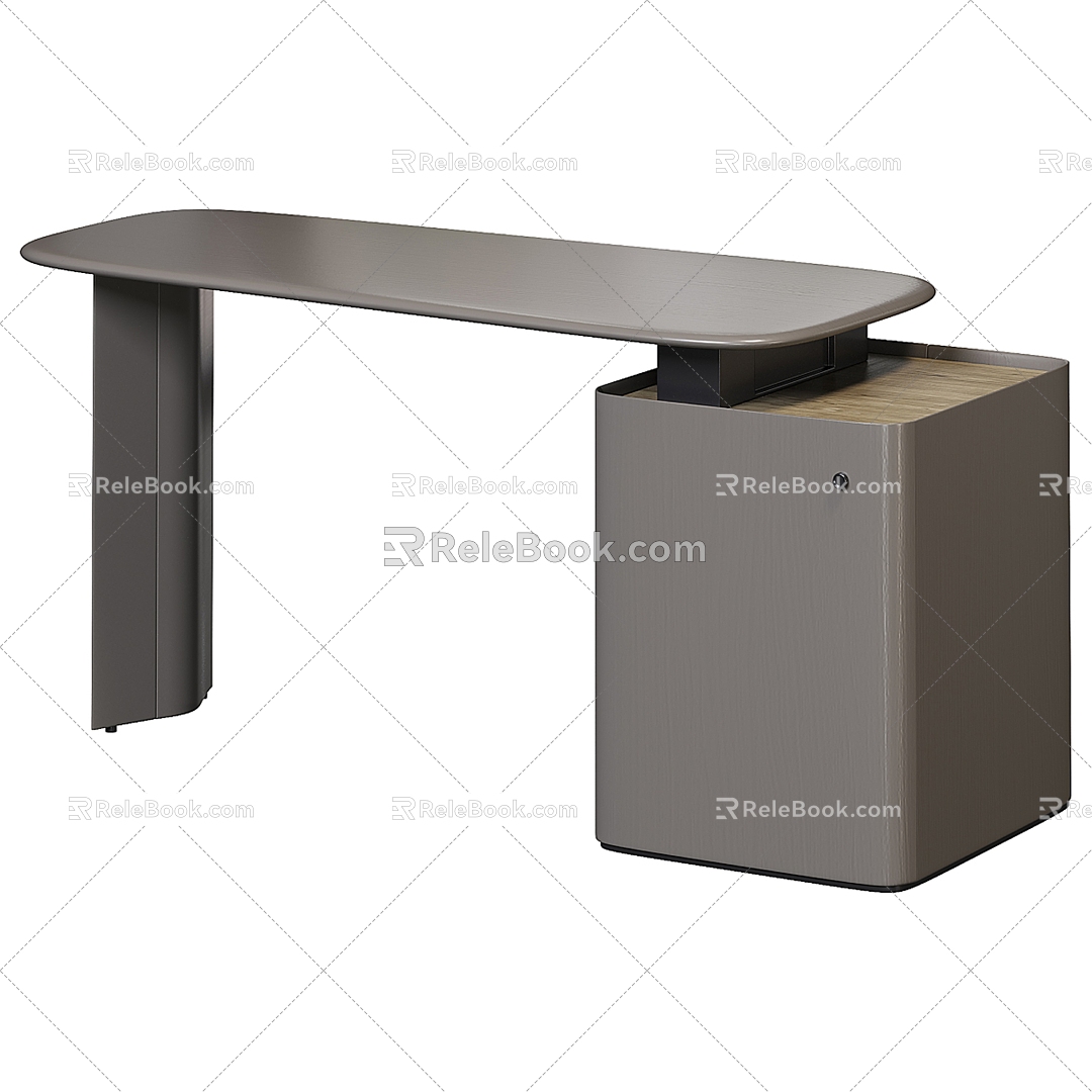 Modern desk 3d model