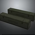 Weapon Storage Cases Wooden Long Durable Containers For Military Equipment Transport