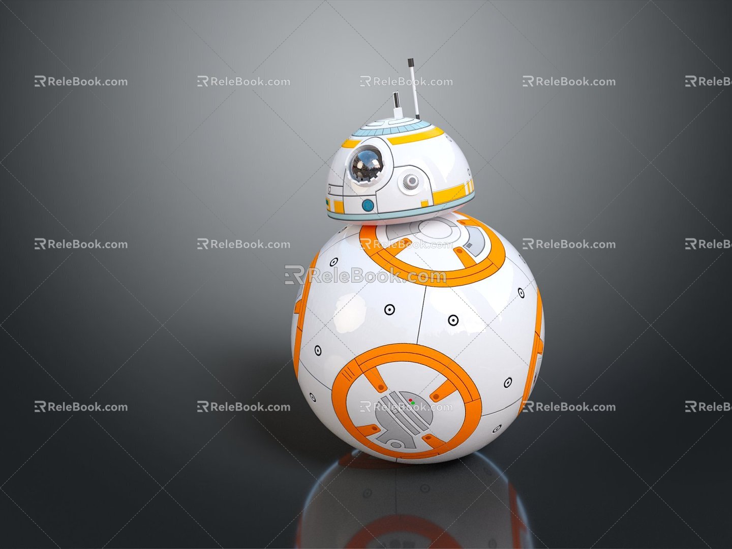 Modern Robots Star Wars Robots 3d model