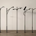 Outdoor Lights Modern Various Styles With Durable Poles For Garden Street Courtyard Lighting