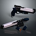 Signal gun starting gun signal flare pistol semi-automatic pistol automatic pistol modern weapon hot weapon 3d model