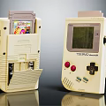 Modern game console Nintendo game console 3d model