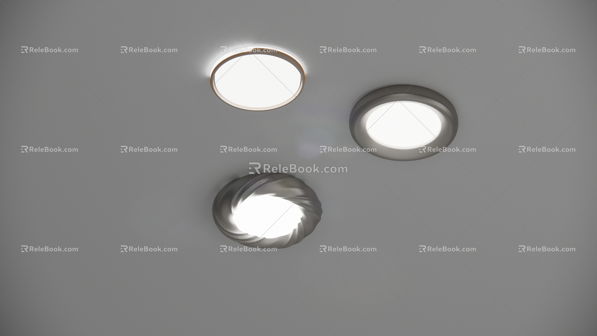 Ceiling lamp round lamp art lamp cloud ceiling lamp model