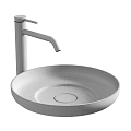Modern Black Washbasins With Sleek Faucets In Contemporary Bathroom Design