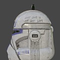 Star Wars Captain Rex Helmet 3d model