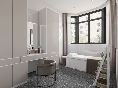 Modern spa sauna 3d model