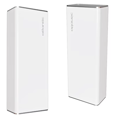 Atlantis Shower Sauna Equipment In White Modern Design For Home Use 3d model
