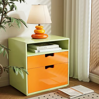Bedside table 3d model
