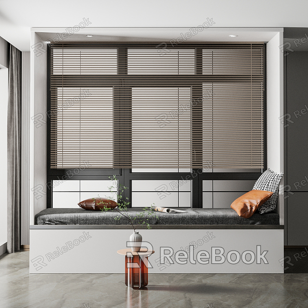 Modern Bay Window Bright Window model