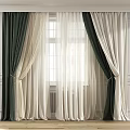 Elegant Home Curtains With Sheer Layers Brown And Beige Tones For Window Light