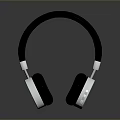 Computer Headphones with Black and White Sleek Over Ear Design for Modern Users