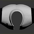 White Black Down Filled Vest With Sleek Zipper Design Modern Comfortable Daily Wear