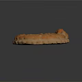 Golden Crust Pastry with Red Jam Filling Round Shape and Flaky Texture
