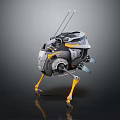 Modern Robot Toys 3d model