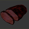 Ham Jinhua Ham Xuanwei Ham Iberian Ham Bama Ham Rugao Ham Food 3d model