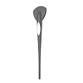 Modern Outdoor Light With Sleek Tall Pole And Curved Top Design For Garden Pathway Lighting