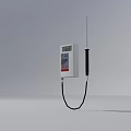 Professional Industrial Measurement Equipment With Digital Display Long Probe And Cable Connection