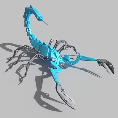 Modern robot crab robot 3d model Modern robot crab robot 3d model