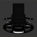 Steering wheel car steering wheel car parts life supplies 3d model