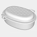 Modern Lunch Box Lunch Box 3d model
