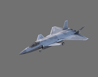 modern fighter bomber 3d model