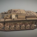 Vintage Military Tank With Detailed Tracks Turret Armor And Historical Structure