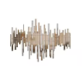 Modern Geometric Wall Decor With Circular Abstract Metal Hanging Designs